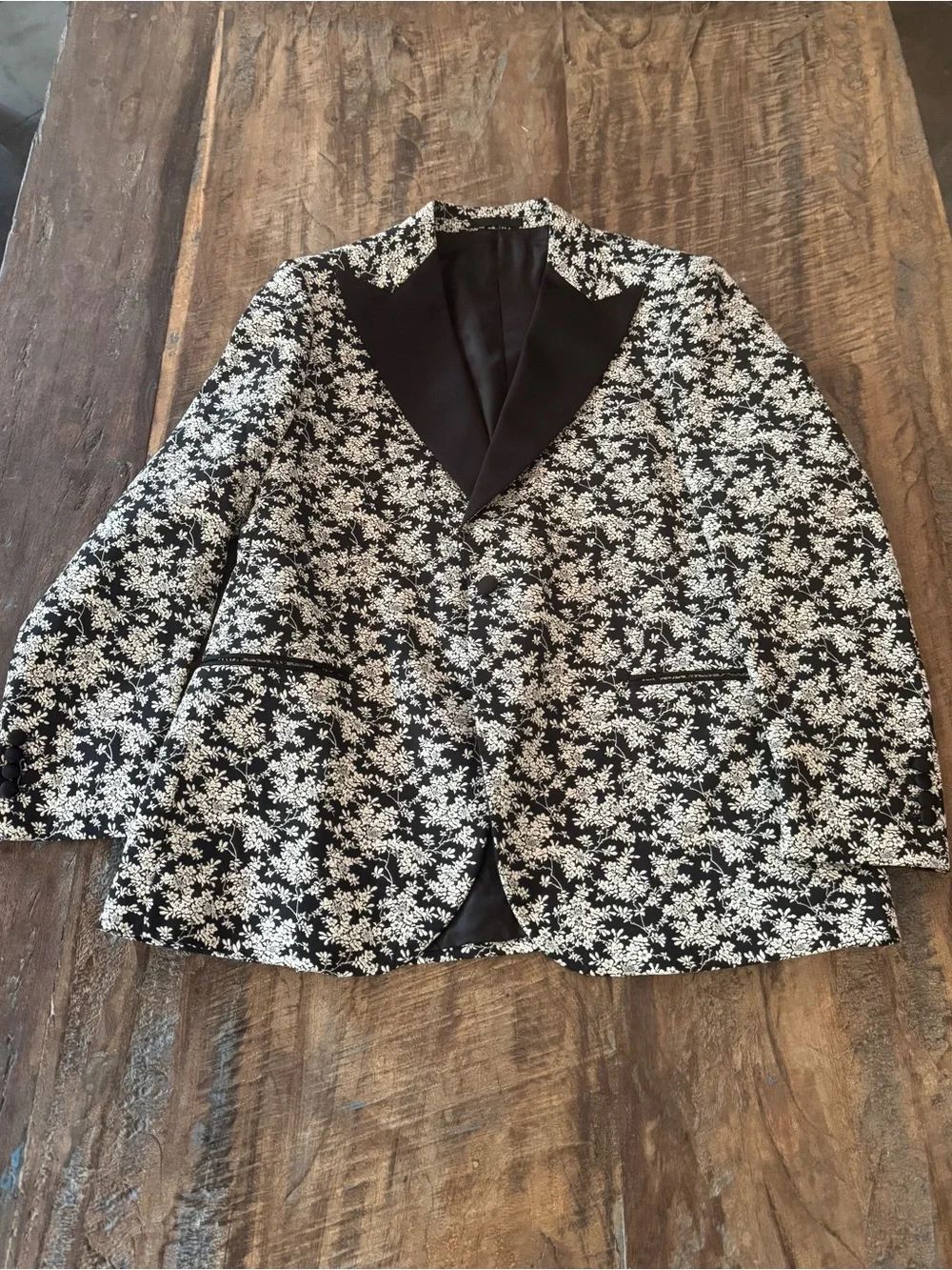 Sebastian Cruz Couture Black Gypso Bold Jacket